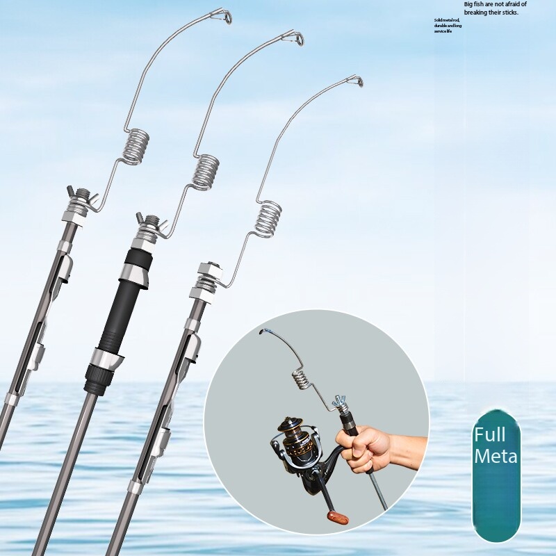 Ice Fishing Reel - Joran Pancing Mini Portabel Satu Bagian