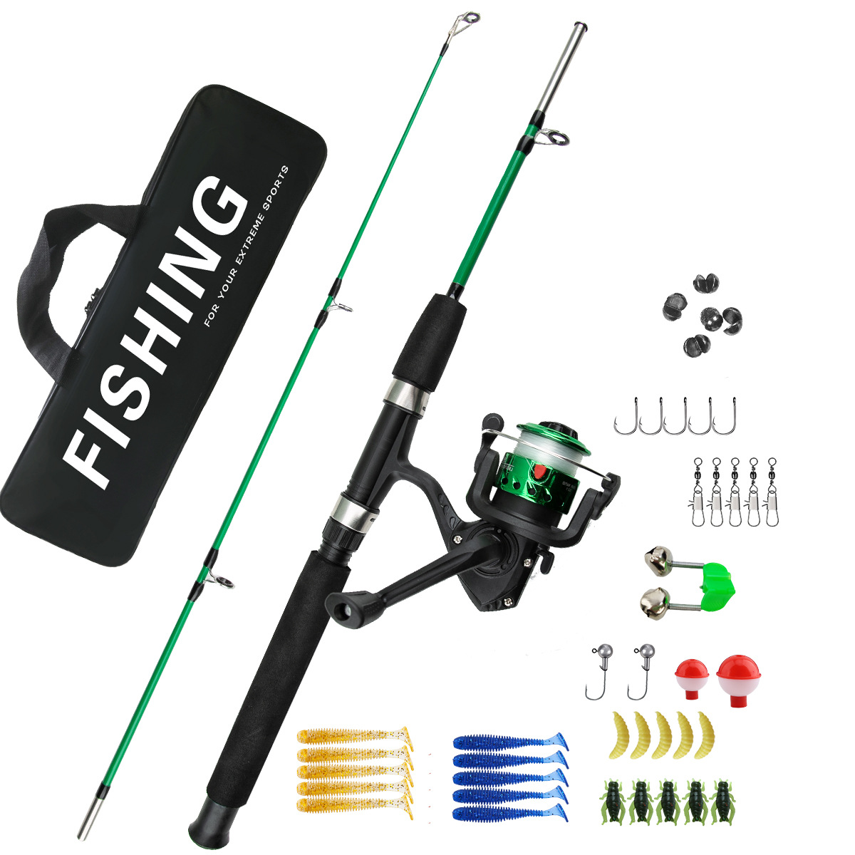 2 Set Peralatan Pancing Es unt - Ice Fishing Reel ulasan dan harga