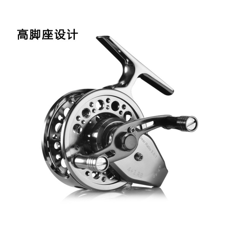 Reel Pancing Depan Full Metal  - Ice Fishing Reel ulasan dan harga
