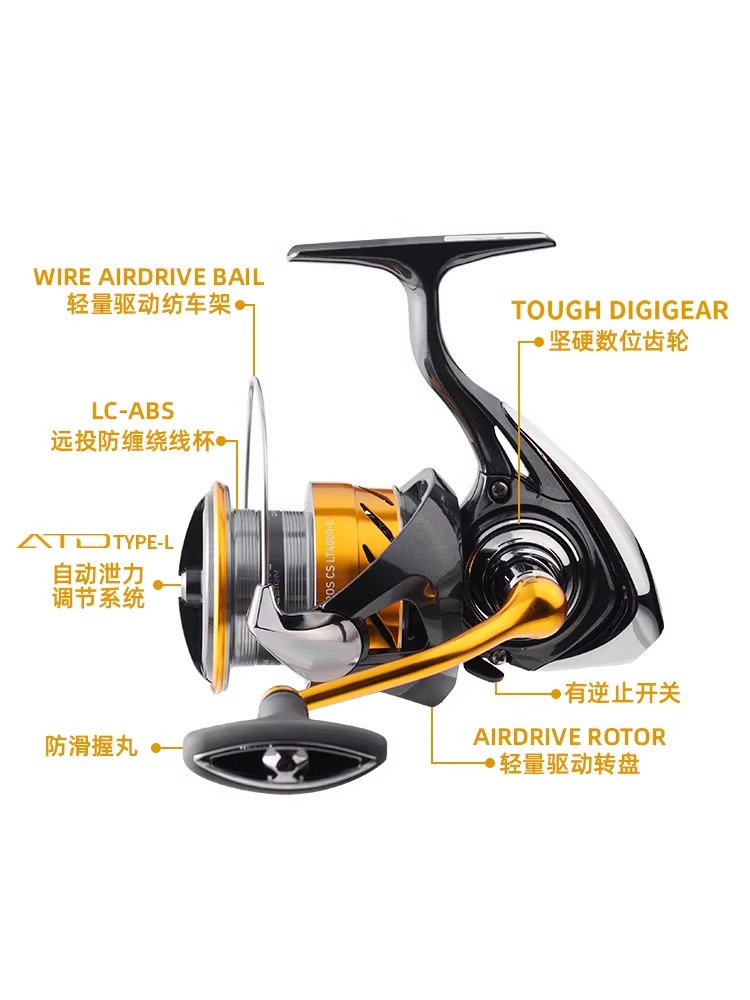 24 DAIWA REVROS CS RIL pancing - Ice Fishing Reel ulasan dan harga