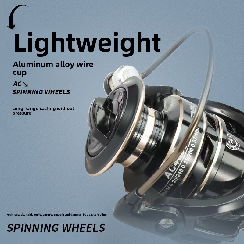 Reel Pancing Spinning Seri AC  - Ice Fishing Reel ulasan dan harga